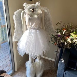 Womens Custom Harry Potter Hedwig Snow Owl Costume